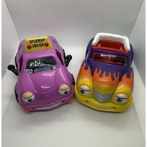 Vintage Chevron Cars Danni Driver No 11 Hank Hot Rod No 26 Lot Of 2
